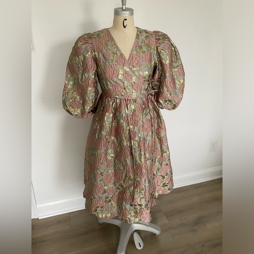 Dream x Anthropologie - Floral Spectrum Wrap Dress - Picture 5 of 12